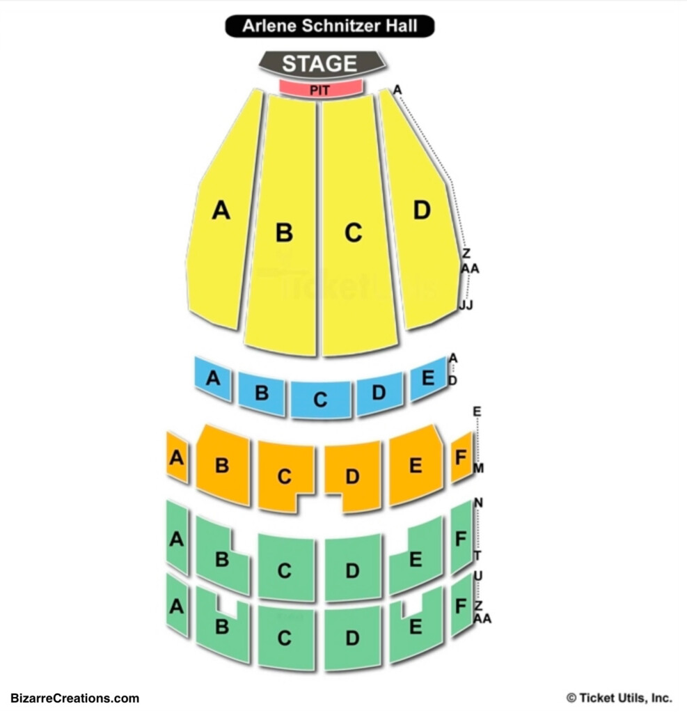 Arlene Schnitzer Concert Hall Seating Chart Focus