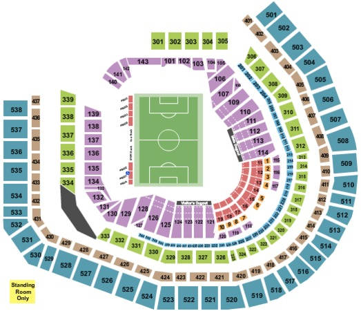 Citi Field Tickets In Flushing New York Citi Field Seating Charts