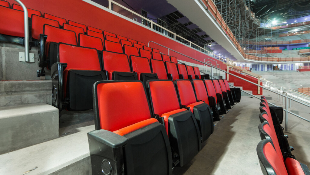 First Glimpse Of Seats In Little Caesars Arena