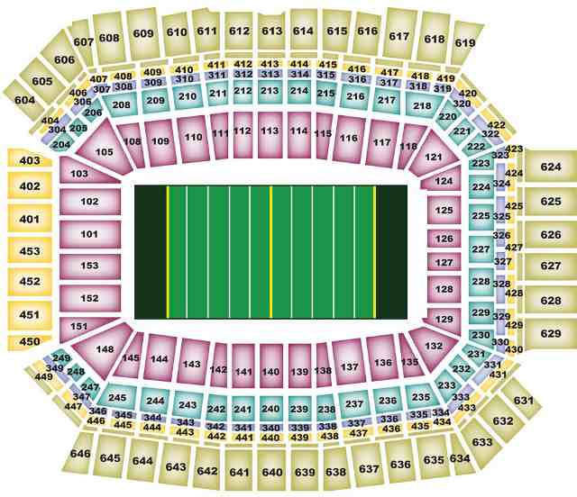 Indianapolis Colts Seating Chart ColtsSeatingChart