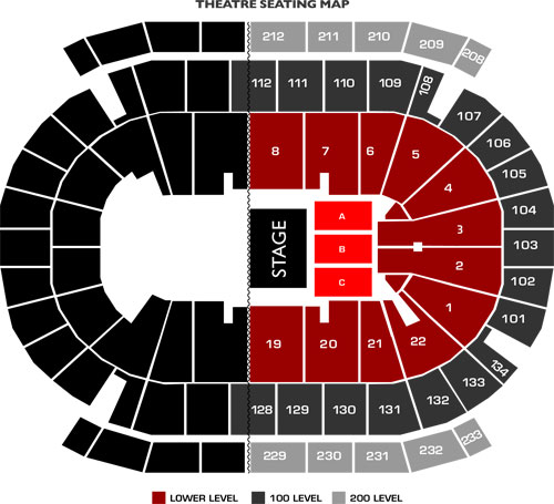 Prudential Center Newark NJ Seating Chart View