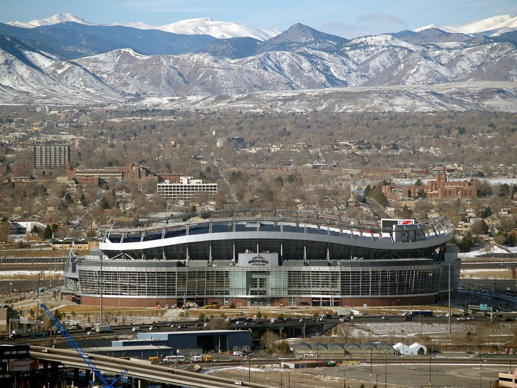 Sports Authority Field At Mile High Denver CO Seating Chart View