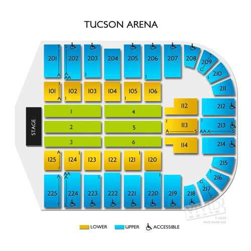 Fox Theater Tucson Az Seating Chart