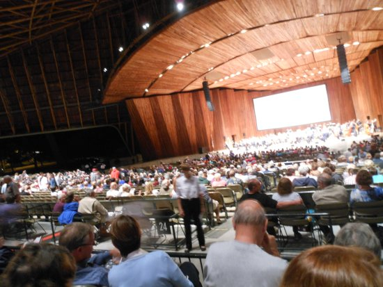 View From Our Seats Picture Of Blossom Music Center Cuyahoga Falls 