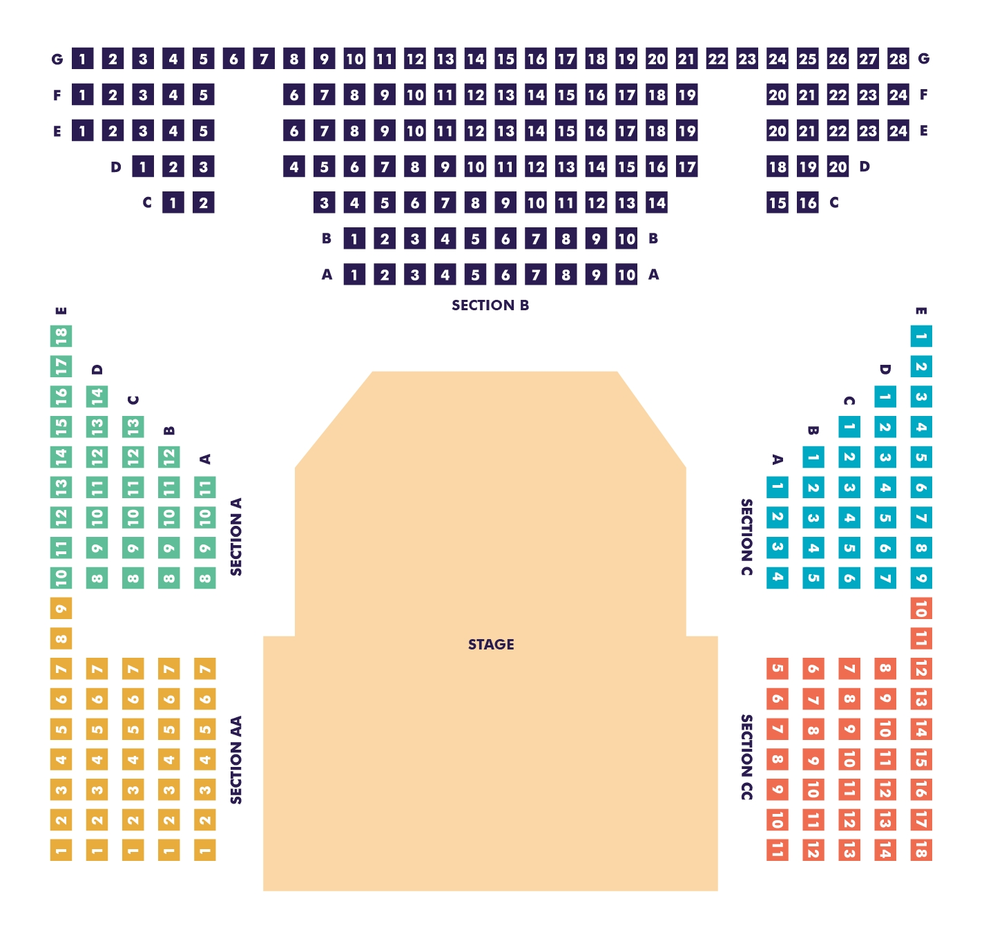Hippodrome At France Merrick Performing Arts Center Seating Chart ...