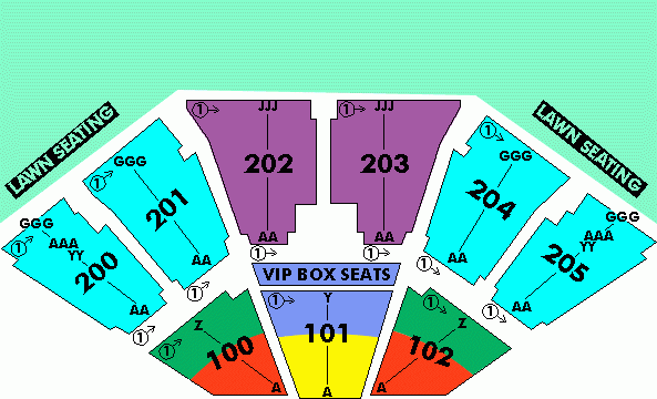 8 Pics Starplex Pavilion Seating Chart With Seat Numbers And View