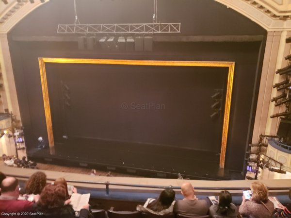 Ambassador Theatre Front Mezzanine View From Seat New York SeatPlan