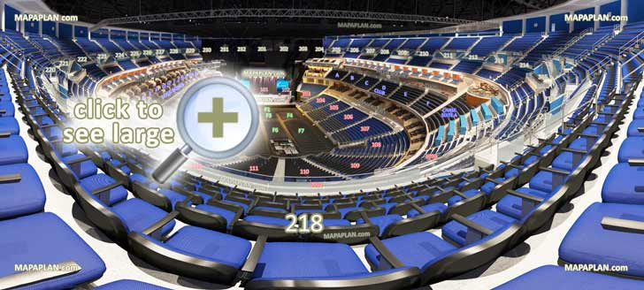 Amway Center Seat Row Numbers Detailed Seating Chart Orlando 