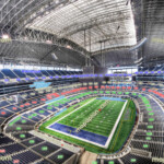 AT T Stadium Seat Row Numbers Detailed Seating Chart Dallas Cowboys