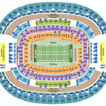 AT T Stadium Seating Chart Maps Dallas