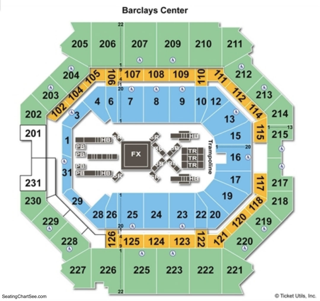 Barclays Center Seating Chart Seating Charts Tickets