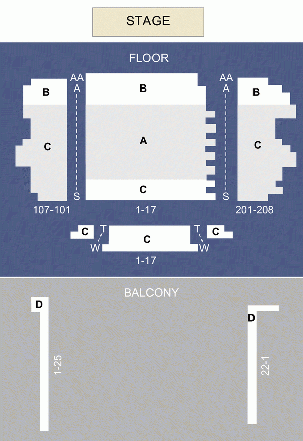 Briar Street Theater Chicago IL Seating Chart Stage Chicago Seating