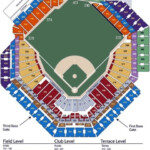 Citizens Bank Park Seating Chart With Row Numbers Chart Walls