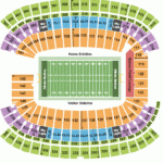 Gillette Stadium Seating Charts Rows Seat Numbers And Club Seats