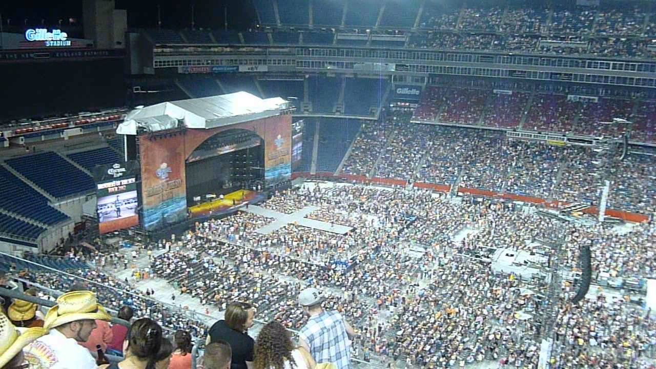 Kenny Chesney Concert At The Gillette Stadium August 2012 YouTube