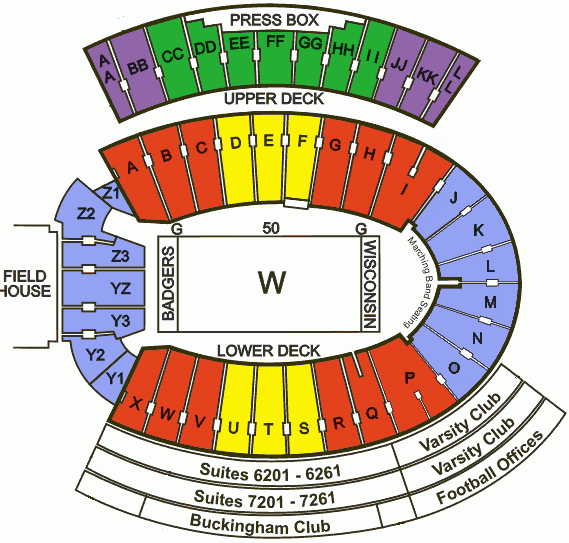 M Ticket Section Camp Randall Mgoblog