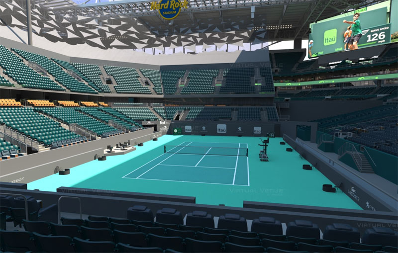 Miami Open Seating Guide 2021 Miami Masters Championship Tennis Tours