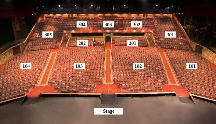 Minimized Layout Seating Charts Sight Sound Seating