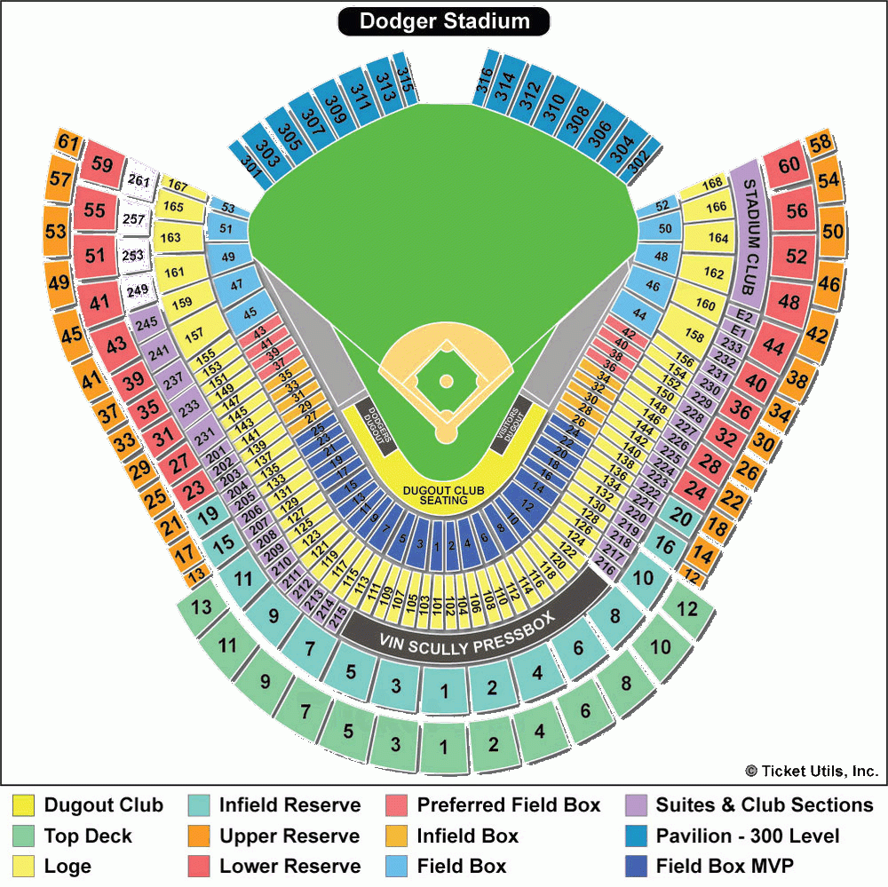 MLB Ballpark Seating Charts Ballparks Of Baseball