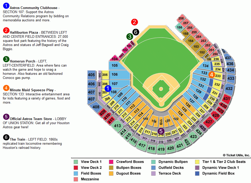 MLB Ballpark Seating Charts Ballparks Of Baseball