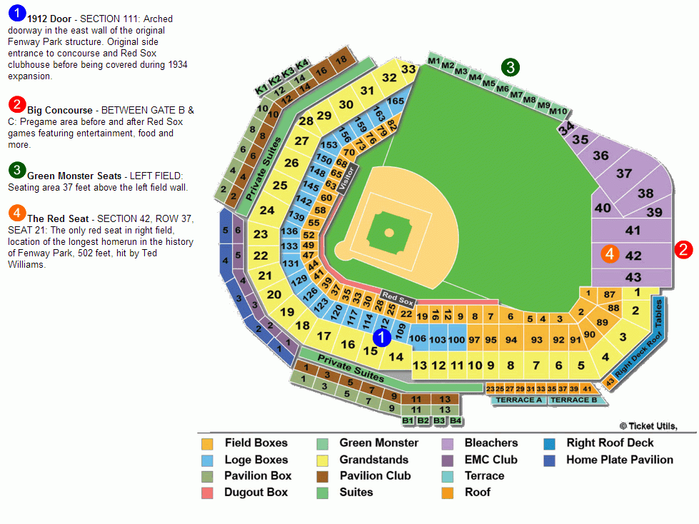 MLB Ballpark Seating Charts Ballparks Of Baseball