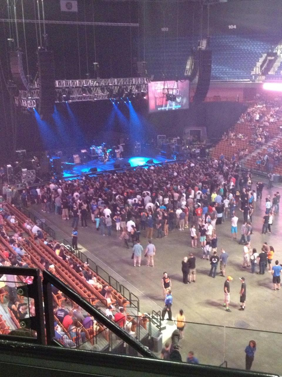 Mohegan Sun Arena Section 115 Concert Seating RateYourSeats