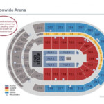 Nationwide Arena Seating Chart Seating Charts Chart Seating Plan