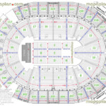 New T Mobile Arena MGM AEG Detailed Seat Row Numbers End Stage