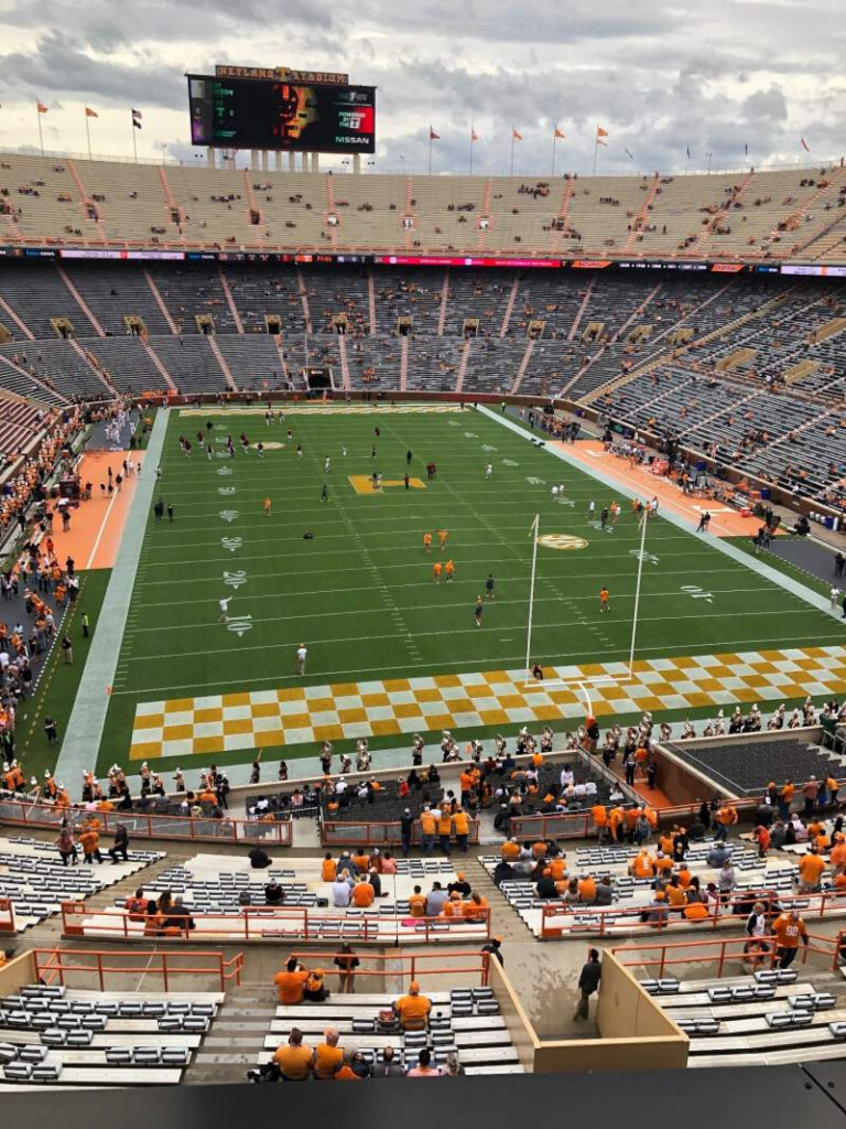 Neyland Stadium Interactive Seating Chart