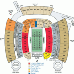 NFL Stadium Seating Charts Stadiums Of Pro Football