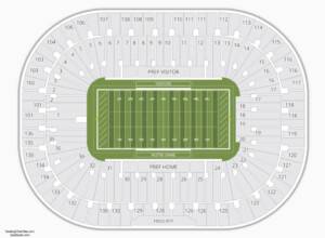 Notre Dame Stadium Seating Chart Seating Charts Tickets - Seating-Chart.net