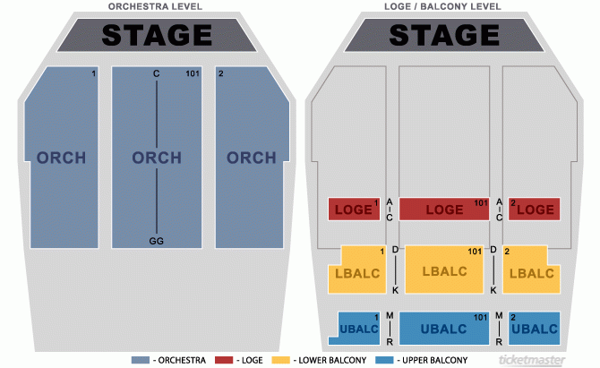 Paramount Theatre Asbury Park Tickets Schedule Seating Chart 