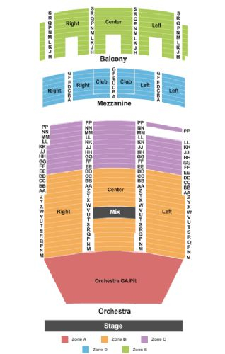 Paramount Theatre Tickets And Paramount Theatre Seating Chart Buy 