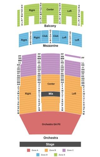 Paramount Theatre Tickets And Paramount Theatre Seating Charts 2022 