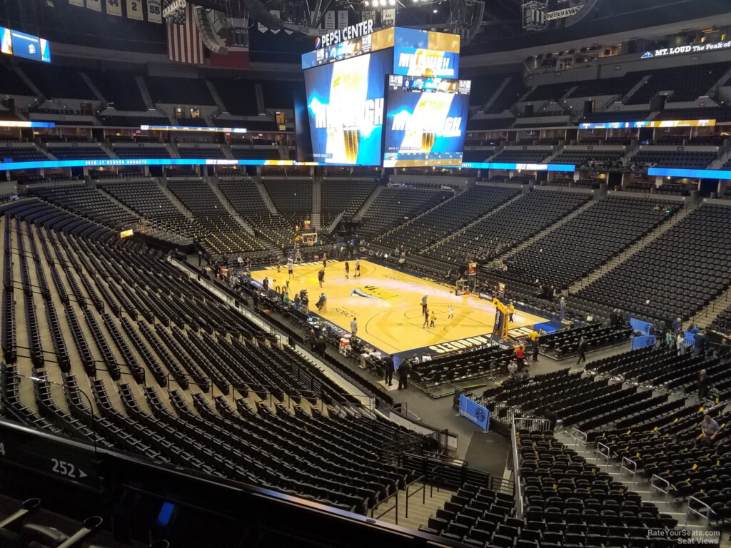 Pepsi Center Section 252 Denver Nuggets RateYourSeats