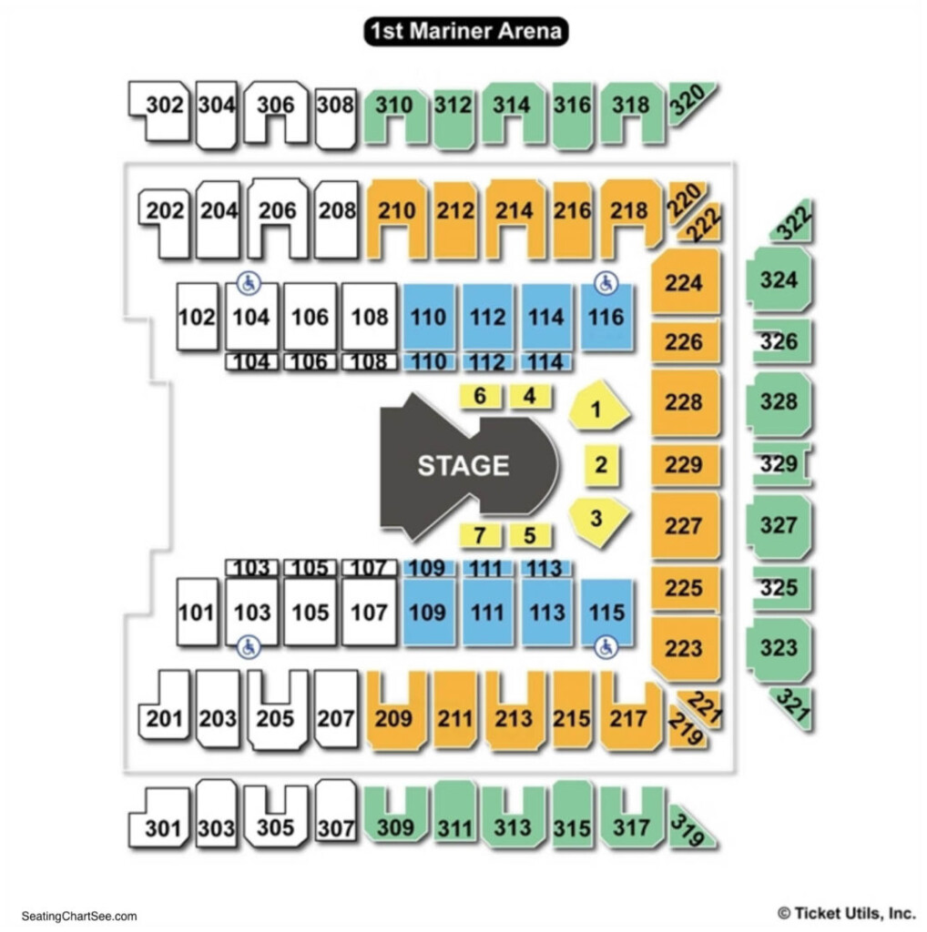 Royal Farms Arena Virtual Seating Chart - Seating-Chart.net