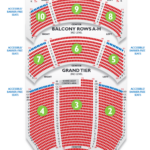 Seating Chart Durham Performing Arts Center Durham North Carolina