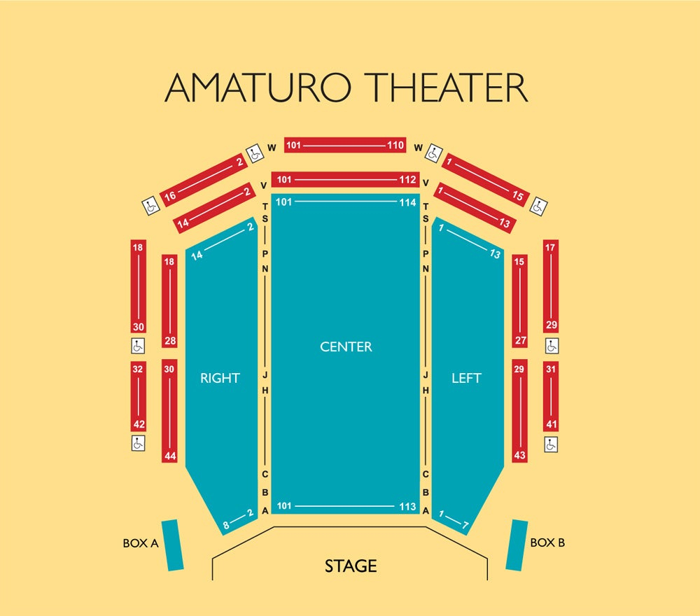 Seating Charts Broward Center For The Performing Arts