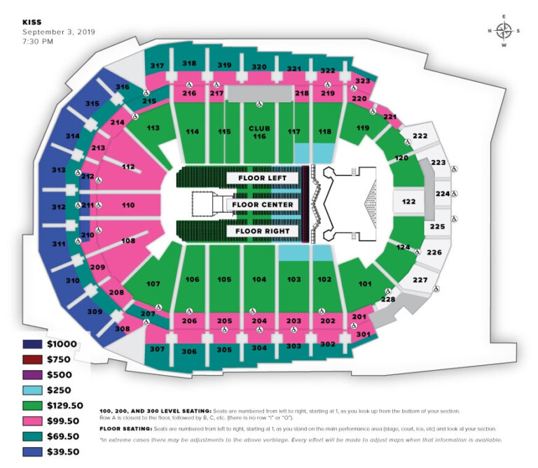 Seating Charts Iowa Events Center Seating 9875