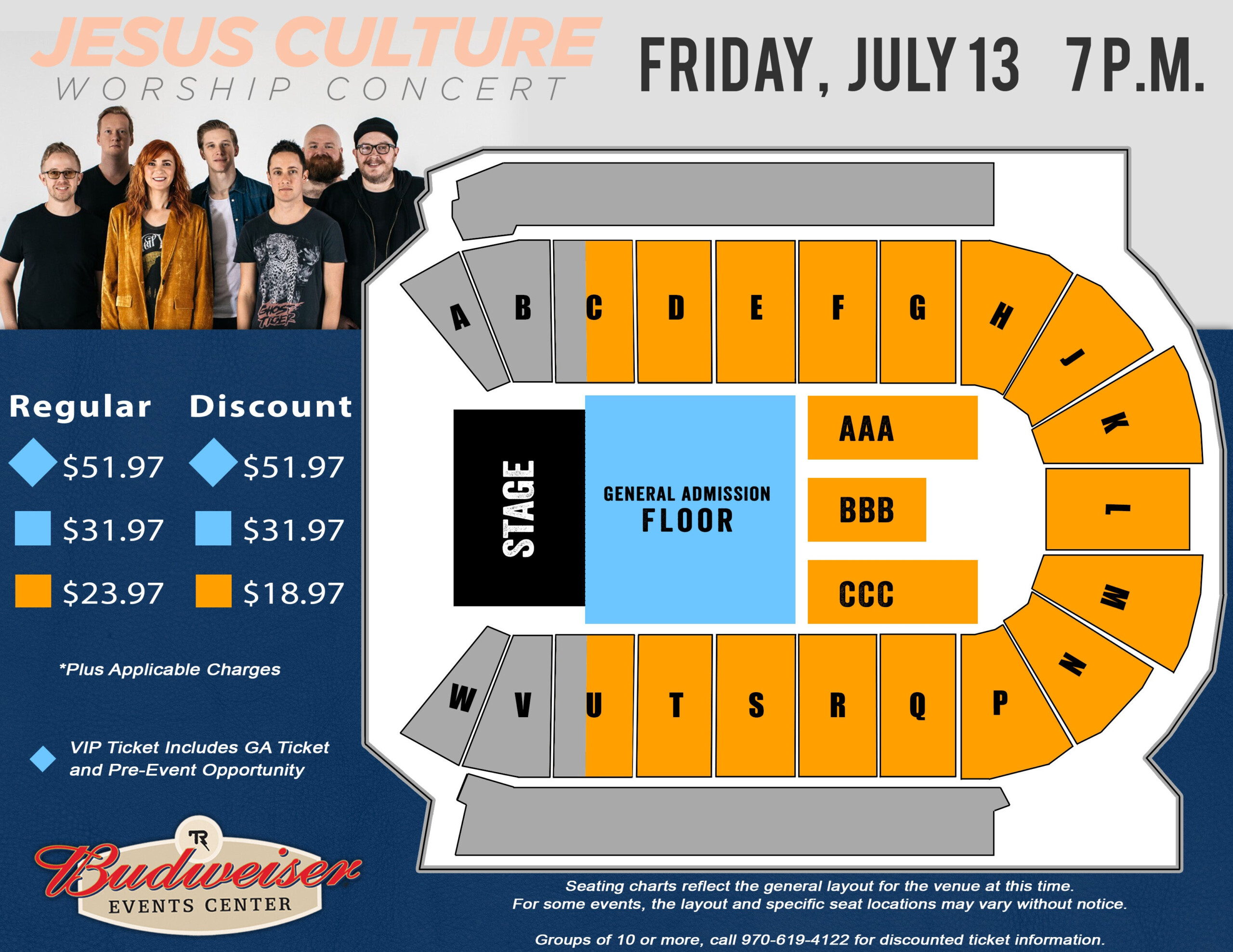 Seating Charts The Ranch Larimer County Fairgrounds Events Complex