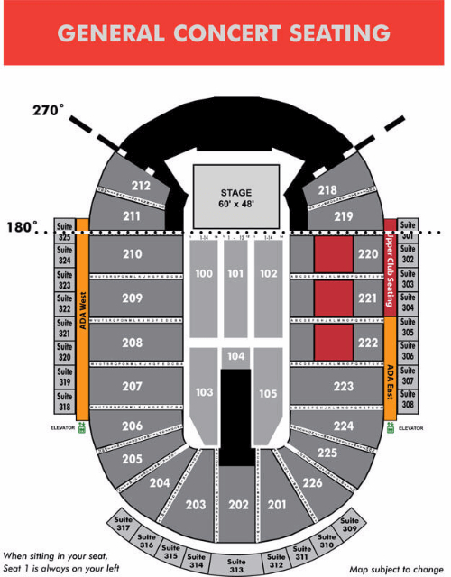 Seating Maps Ticketstar