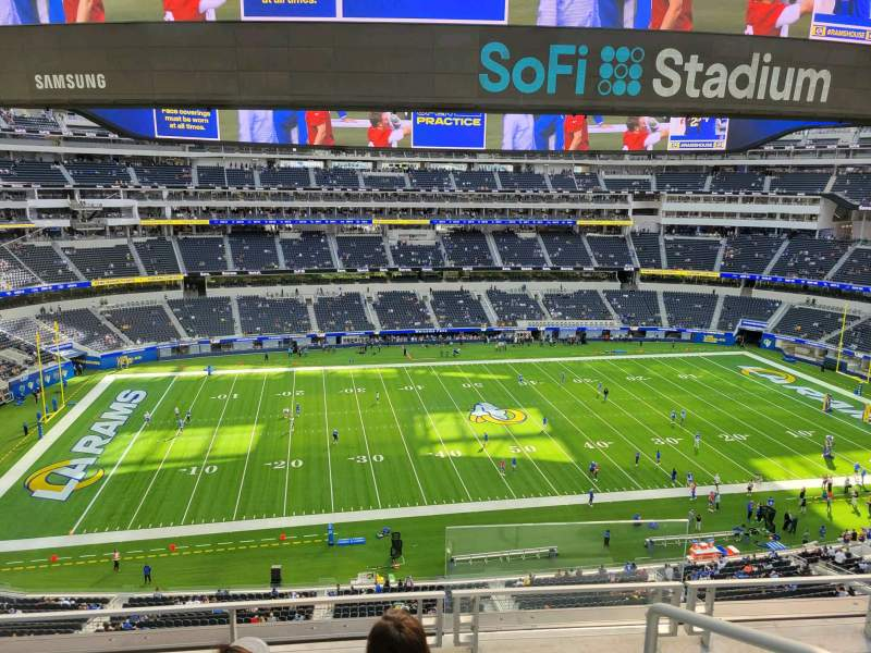 Sofi Stadium Level 4 300 Level Home Of Los Angeles Rams Los Angeles 