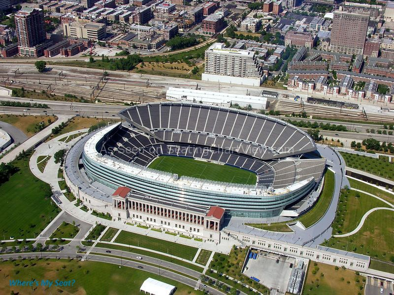 Soldier Field Chicago IL Seating Chart View