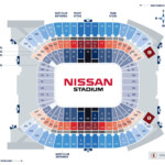 Stadium Seating Map Nissan Stadium