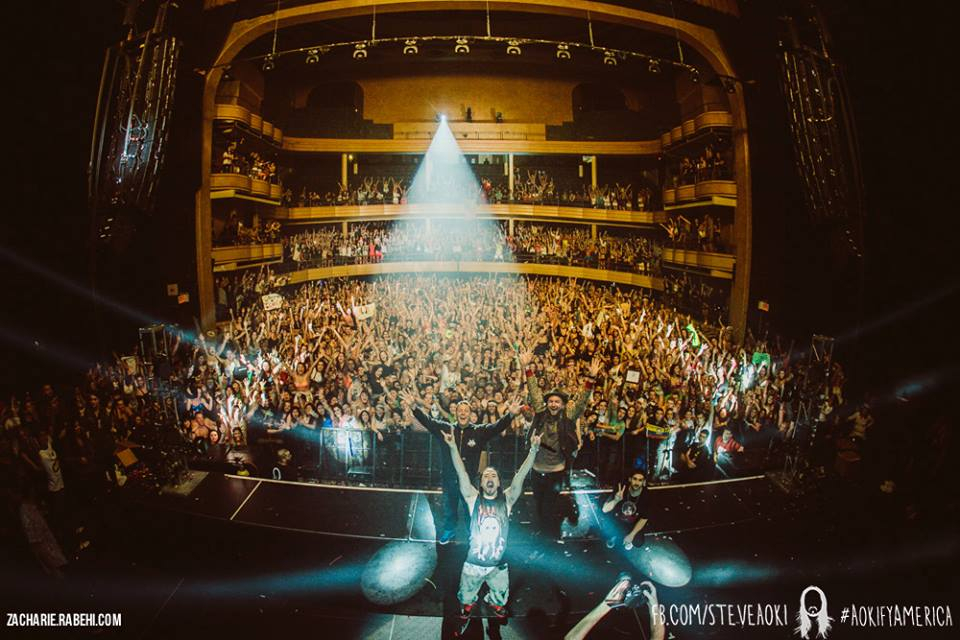 Steve Aoki Brings The Aokify America Tour To The Legandary Hammerstein 