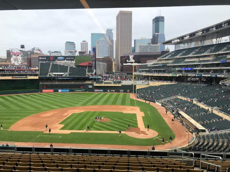 Target Field Interactive Seating Chart Seating Chart