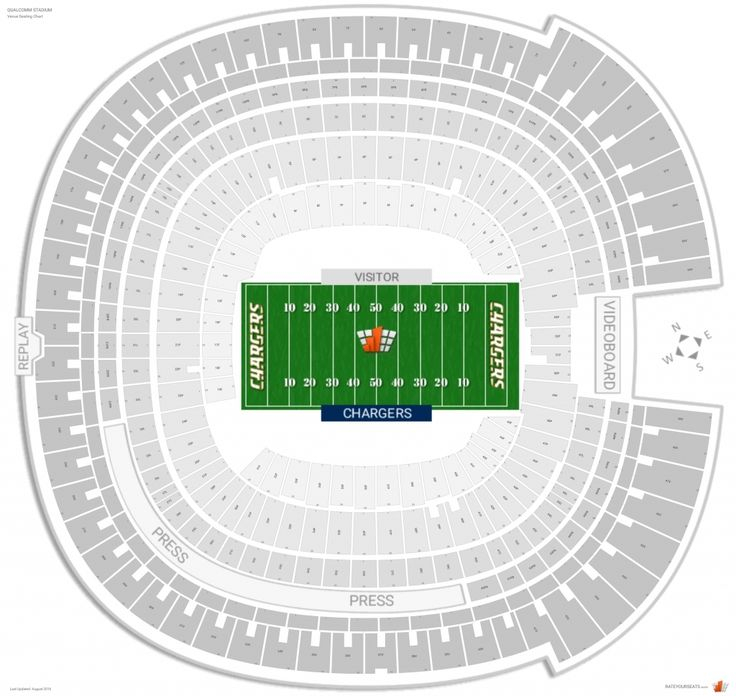 The Brilliant Along With Interesting Qualcomm Stadium Seating Chart 