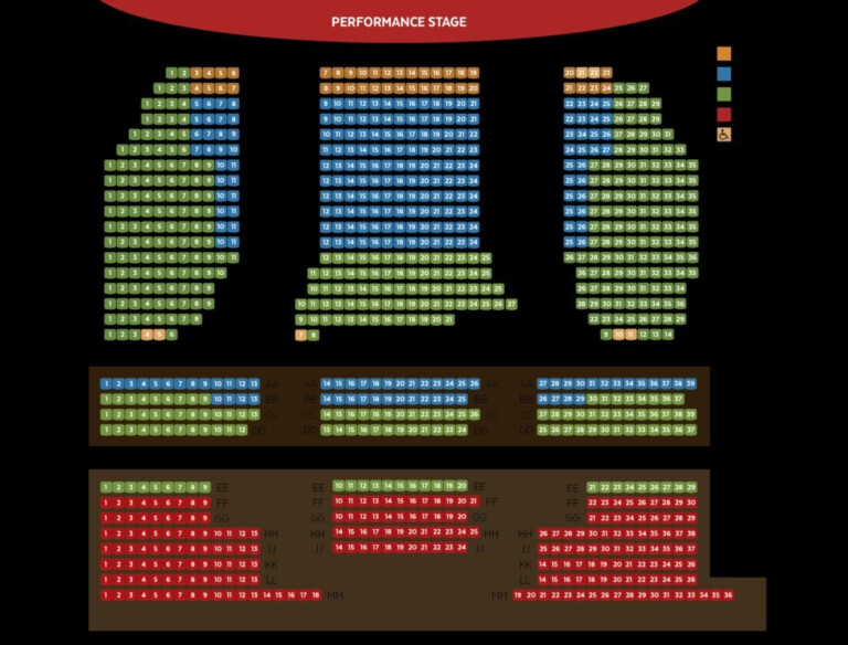 Turning Stone Casino Concert Seating Chart