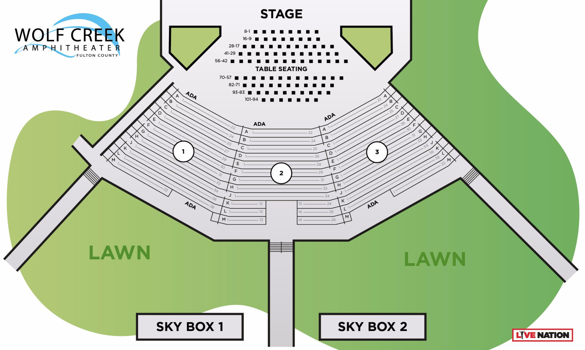 Abacoa Town Center Amphitheater Seating Chart