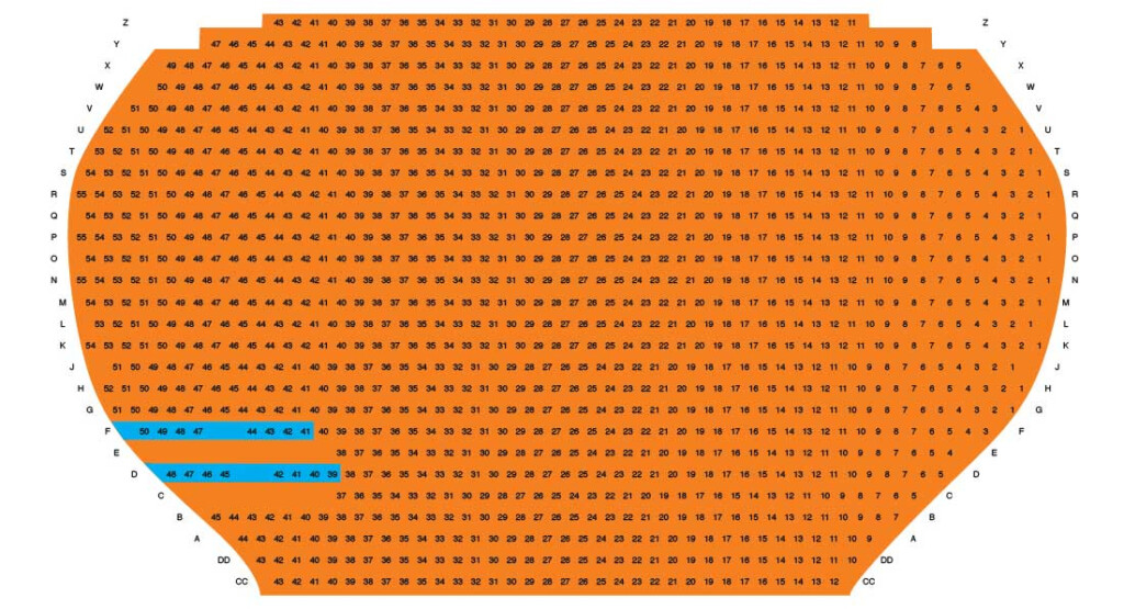 Uihlein Hall Marcus Center Seating Chart